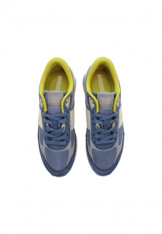 SCARPA UOMO NABUK/TESSUTO