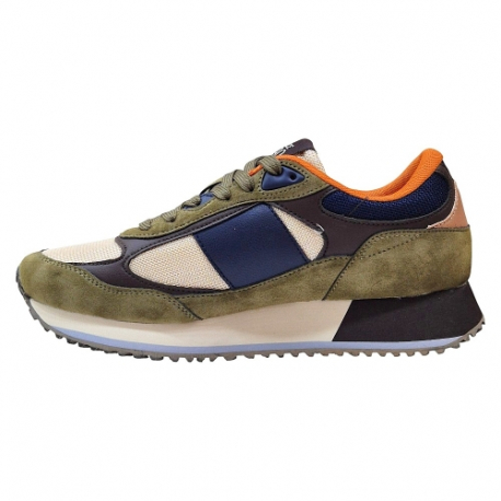 SCARPA UOMO NABUK/TESSUTO