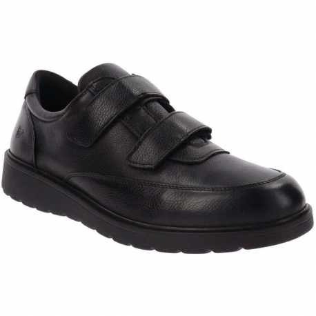 SCARPA UOMO PELLE VELCRO