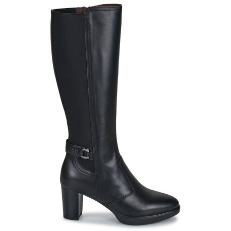 STIVALE DONNA PELLE/ELASTICIZZATO