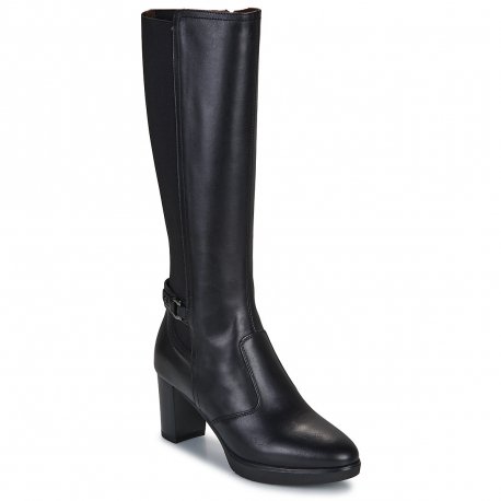 STIVALE DONNA PELLE/ELASTICIZZATO