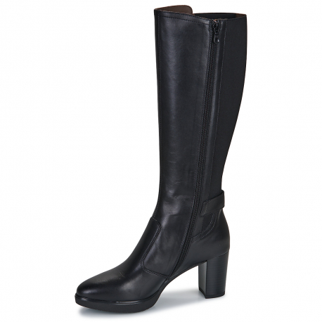STIVALE DONNA PELLE/ELASTICIZZATO