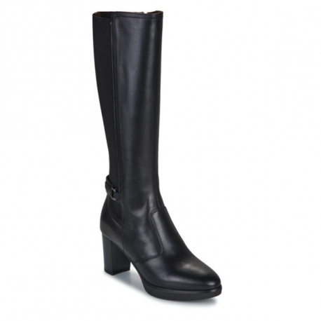 STIVALE DONNA PELLE/ELASTICIZZATO