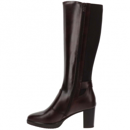 STIVALE DONNA PELLE/ELASTICIZZATO