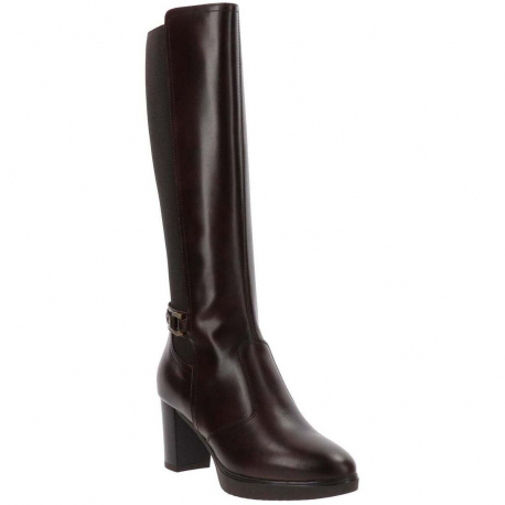 STIVALE DONNA PELLE/ELASTICIZZATO