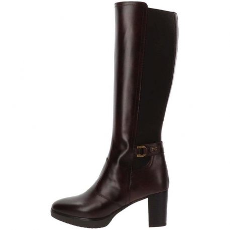 STIVALE DONNA PELLE/ELASTICIZZATO
