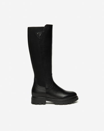 STIVALE DONNA PELLE/ELASTICIZZATO