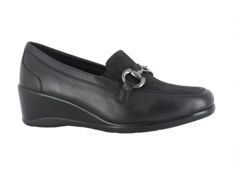 MOCASSINO DONNA PELLE/CAMOSCIO