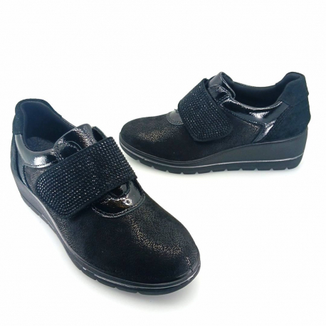 SCARPA DONNA ELASTICIZZATA STRAPPO